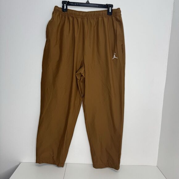 Air Jordan Essential Crop Pants Lt British Tan White Men's Size L - Picture 3 of 9